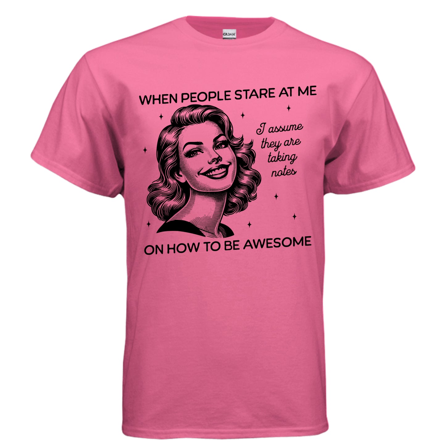 SAFETY PINK - FRONT
